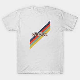 retro vintage color Il Divo T-Shirt